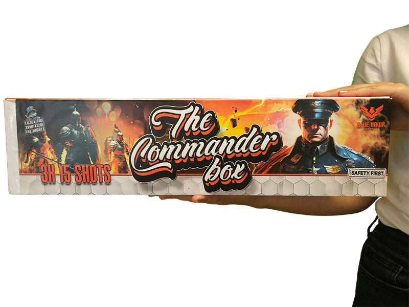 the commander box - voorzijde